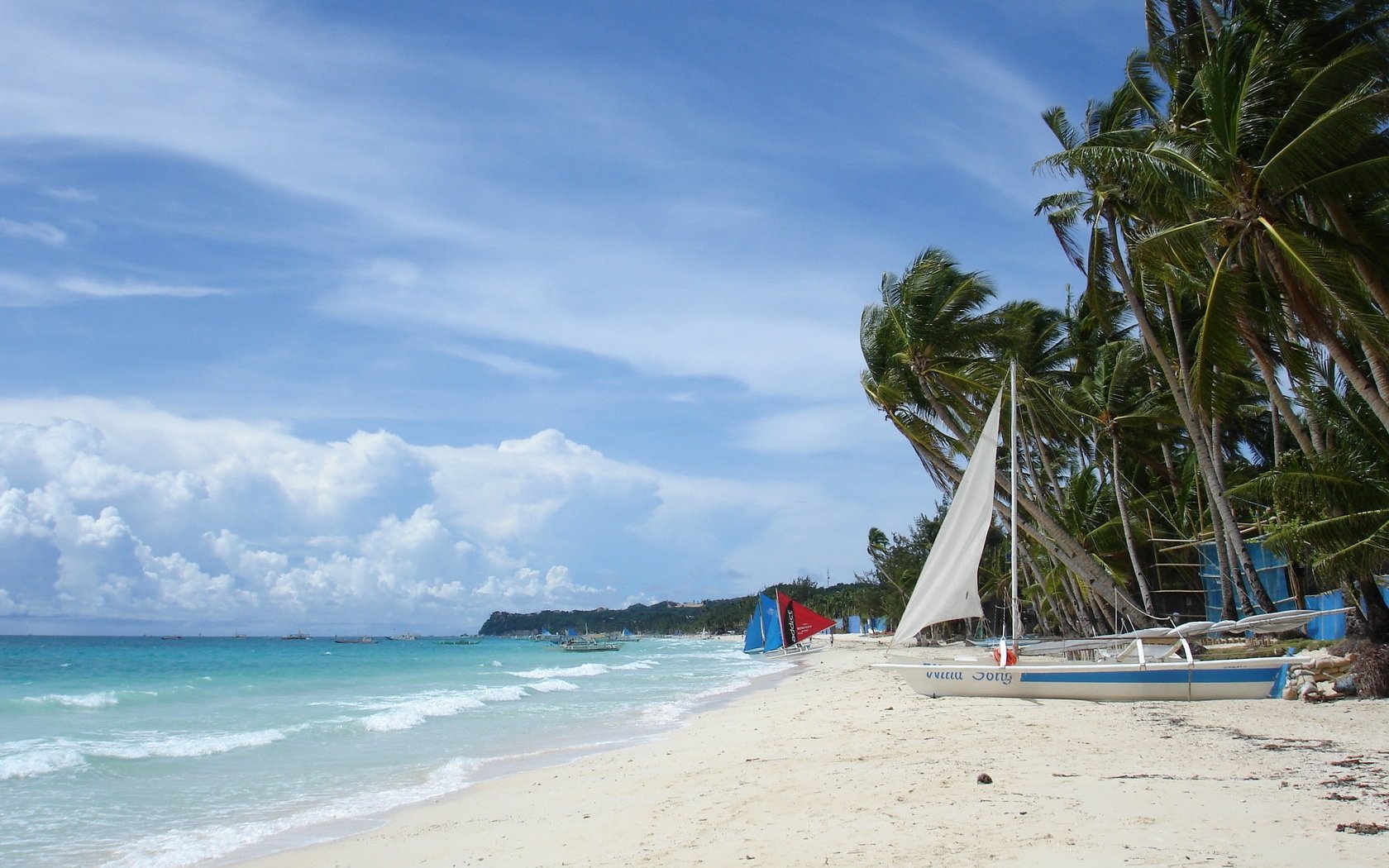 Beach wallpaper - Boracay island